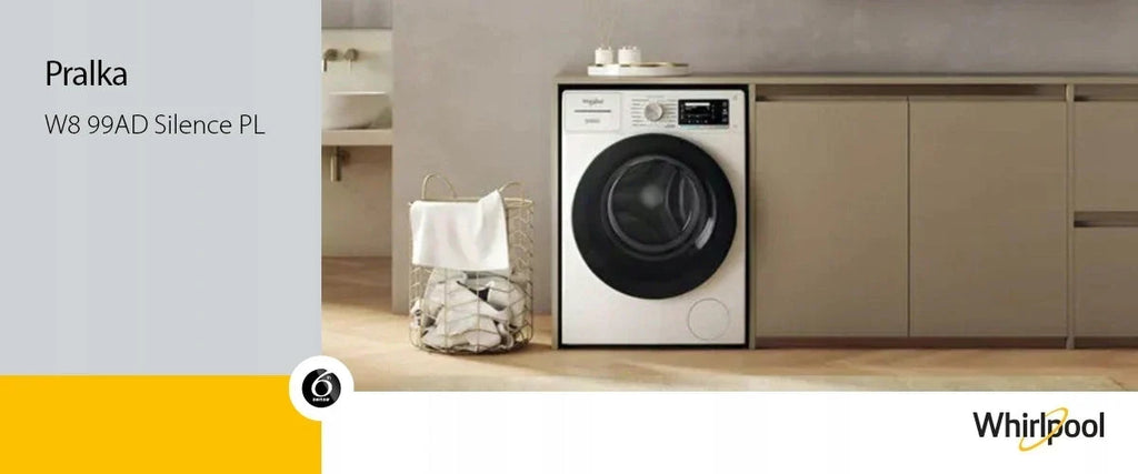 Whirlpool W8 99AD Silence PL washing machine 9kg 6th Sense AutoDose 60cm