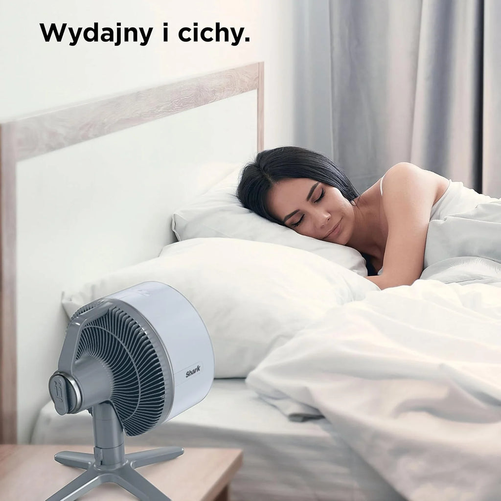 Shark FlexBreeze TableMate Akumulatorowy wentylator wewnętrzno-zewnętrzny, do 24 godz. pracy, wydajne chłodzenie, zasięg 20 m, cichy, 5 prędkości, oscylacja, zdalne sterowanie, zimna mgiełka, FA150EU