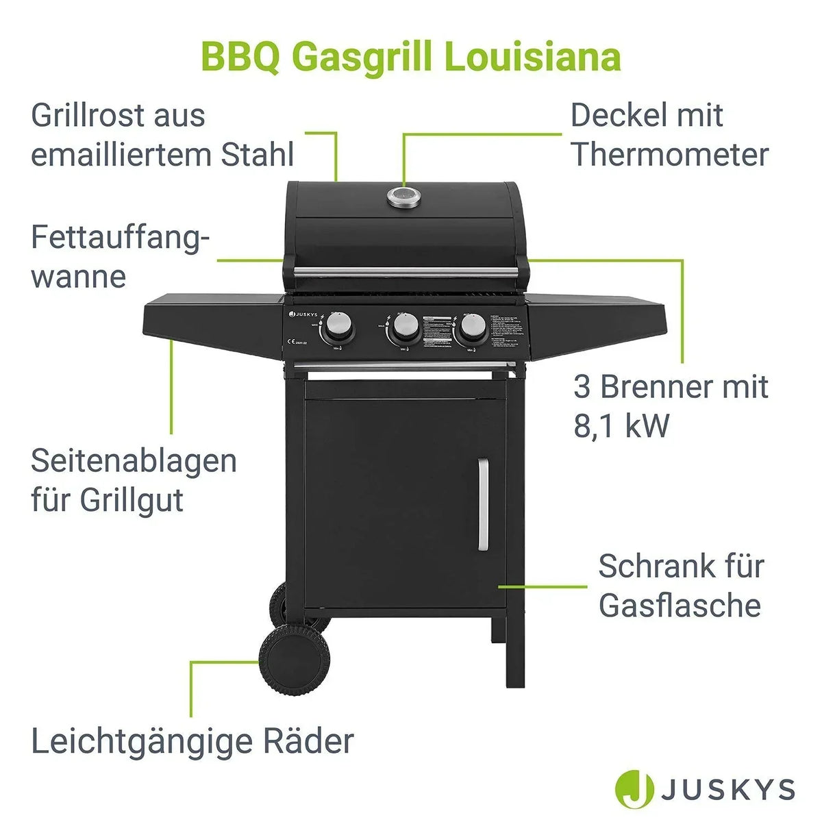 2026 Grill gazowy Louisiana
