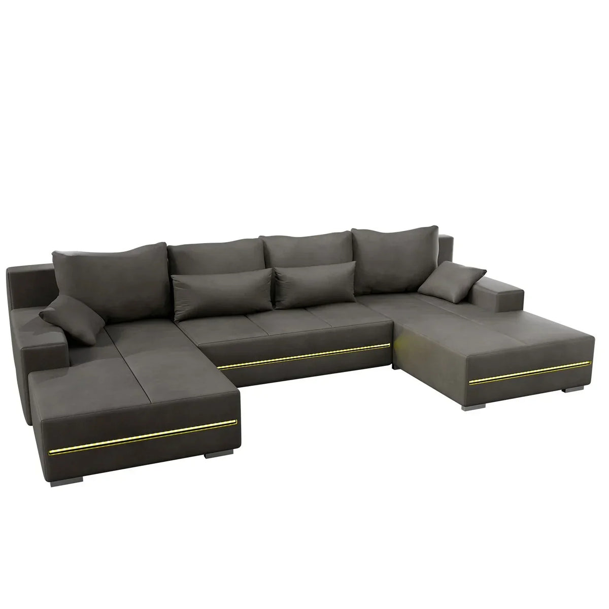 2025 Sofa narożny Malbun z oświetleniem LED