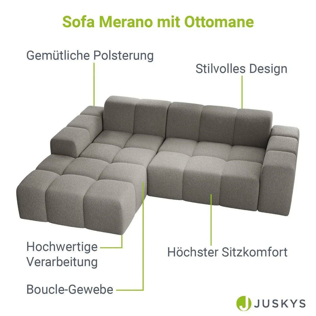 2026 Sofa narożny Merano – nowoczesna elegancja i wyjątkowy komfort