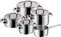 Wmf Function 4 Cookware Set, Metal, Silver, 5 Pieces