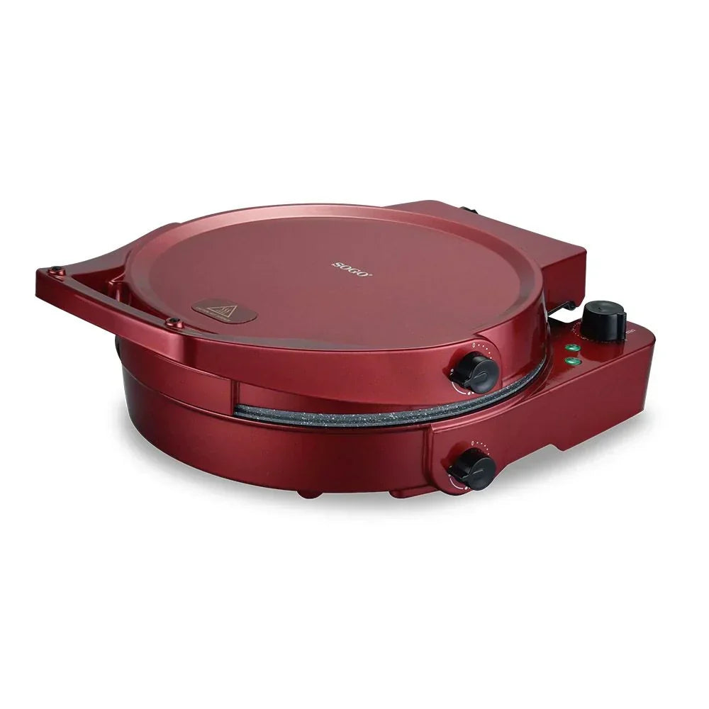 Piec do pizzy i grill 2w1 SOGO Piz-ss-10125, 30cm, 180º-1800W