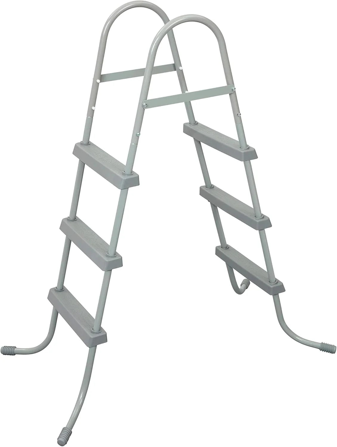 Bestway 56721 - Basen stelażowy Power Steel z wzorem rattanu 404x201x100 cm, pompa kartuszowa 2006 l/h, z drabinką