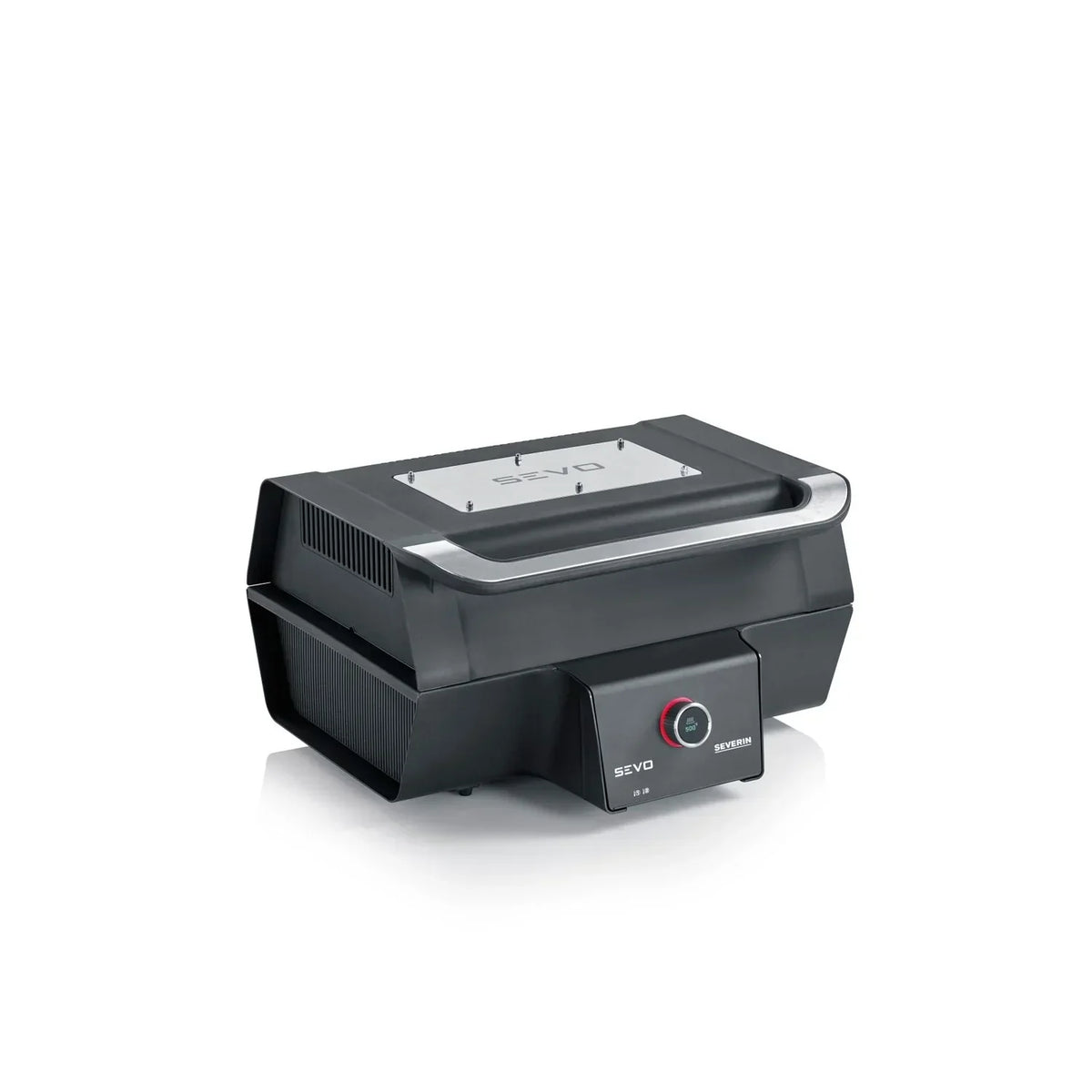 Grill elektryczny Barbacoa z cyfrowym wyświetlaczem OLED Sevo GT czarny PG 8106 Severin