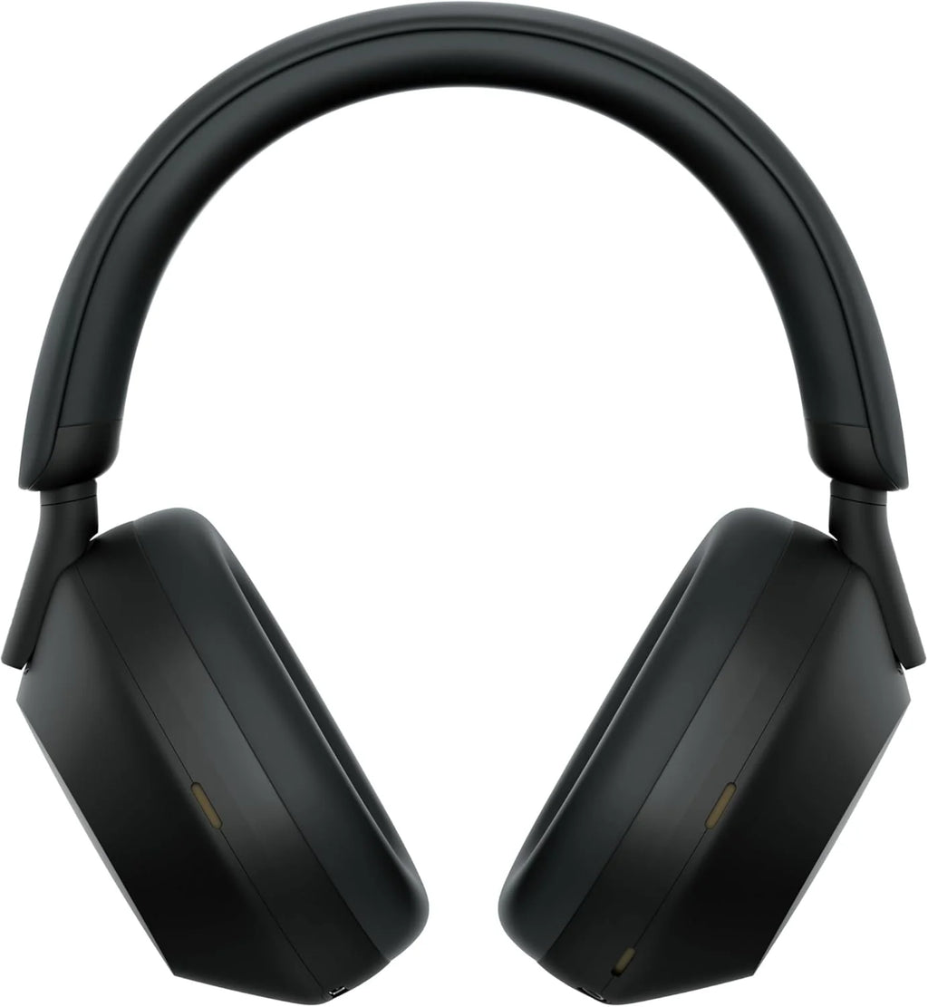 Sony WH-1000XM5 ANC Bezprzewodowe słuchawki nauszne z redukcją hałasu, Bluetooth, krystalicznie czystą jakością rozmów, Hi-Res, do 30 godzin pracy na baterii, szybkie ładowanie, Alexa i Asystent Google, iOS i Android - Czarne
