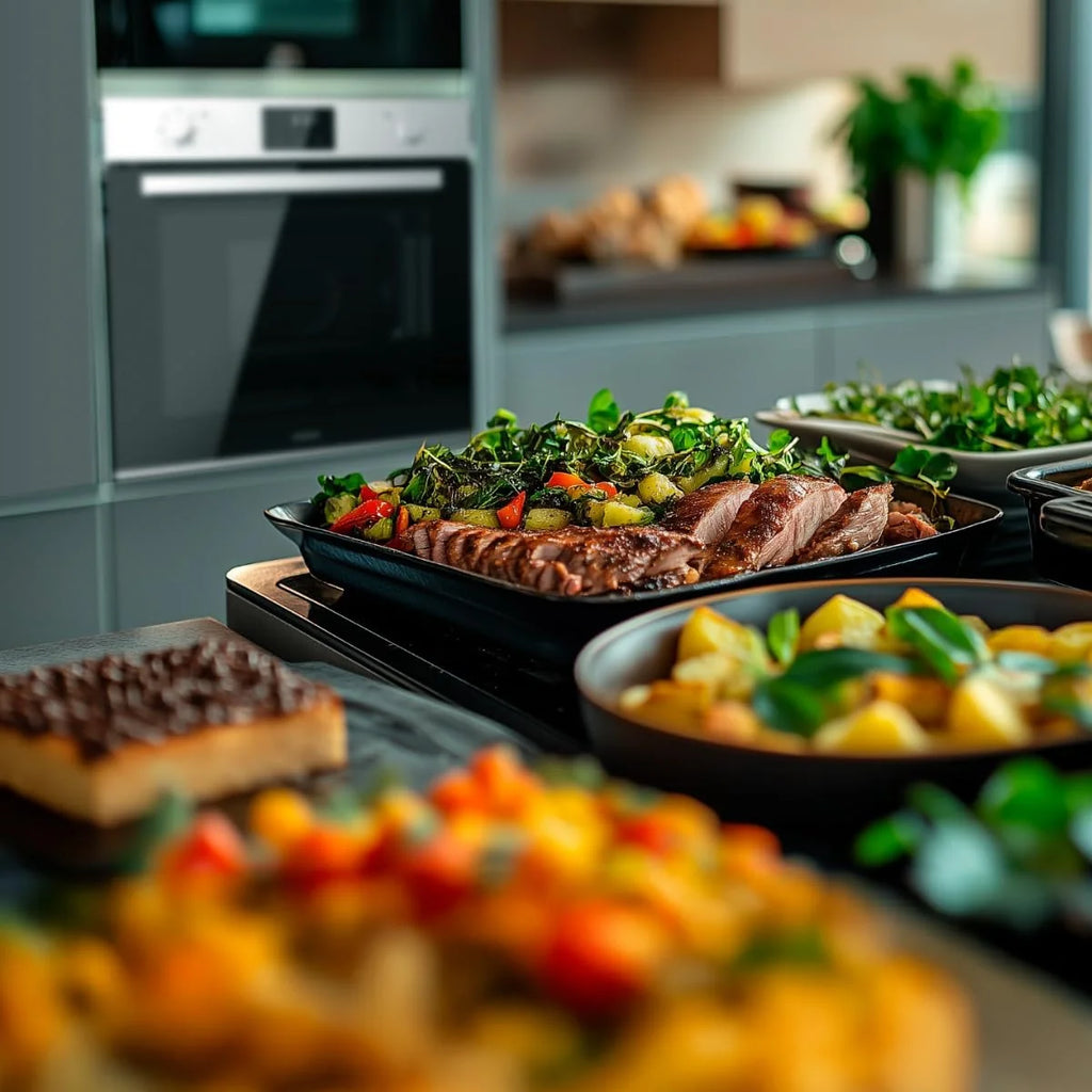 Piekarnik do zabudowy Cecotec Horno Integrable Multifunción 70L Bolero Hexa M226001 Line A. 2800W, 7 funkcji, wyświetlacz, Steam Base XXL, Steam Assist, Steam EasyClean, wentylator chłodzący, tryb Eco, tryb konwekcji, tryb grill