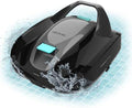 Cecotec Robot do czyszczenia basenu bezprzewodowy Conga Pooldroid 2000 FloorMaster. Czas pracy 100 min, Basen bez pochyłości, do 80m2, Maksymalna głębokość 2,5m, Pojemność 2,5L, Filtr o wysokiej wydajności