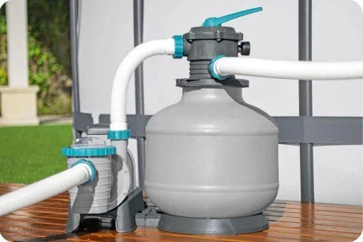 Bestway pompa piaskowa do basenu, filtr do basenów, 11355 L/h, złączki, węże