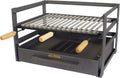 Imex El Zorro 71481.0 szuflada grillowa z rusztem, czarna, 57 x 41 x 35 cm