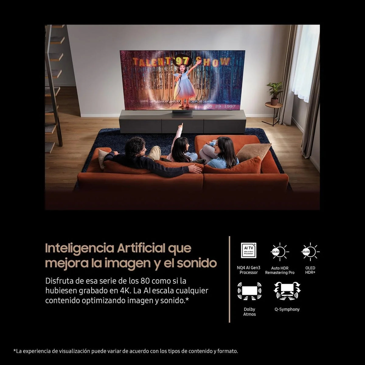 Telewizor 65 cali OLED S93F 4K Smart TV z Vision AI, Motion Xcelerator 144Hz i kolorami certyfikowanymi przez Pantone