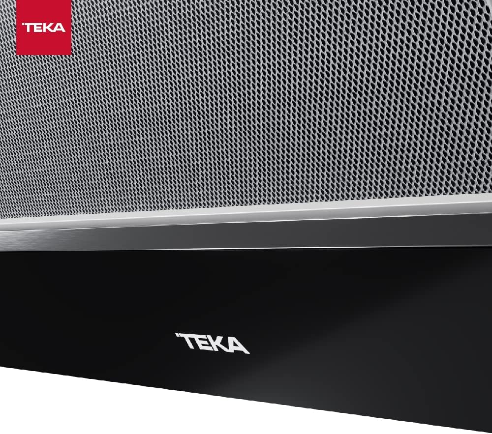 TEKA Okap Kominowy 70 cm, Podwójny Silnik EcoPower, Pochłanianie Obwodowe, 3+1 Prędkości Fresh Air, Wydajność 98m3, Hałas 61dB, 2x LED DVT 78660 TBS