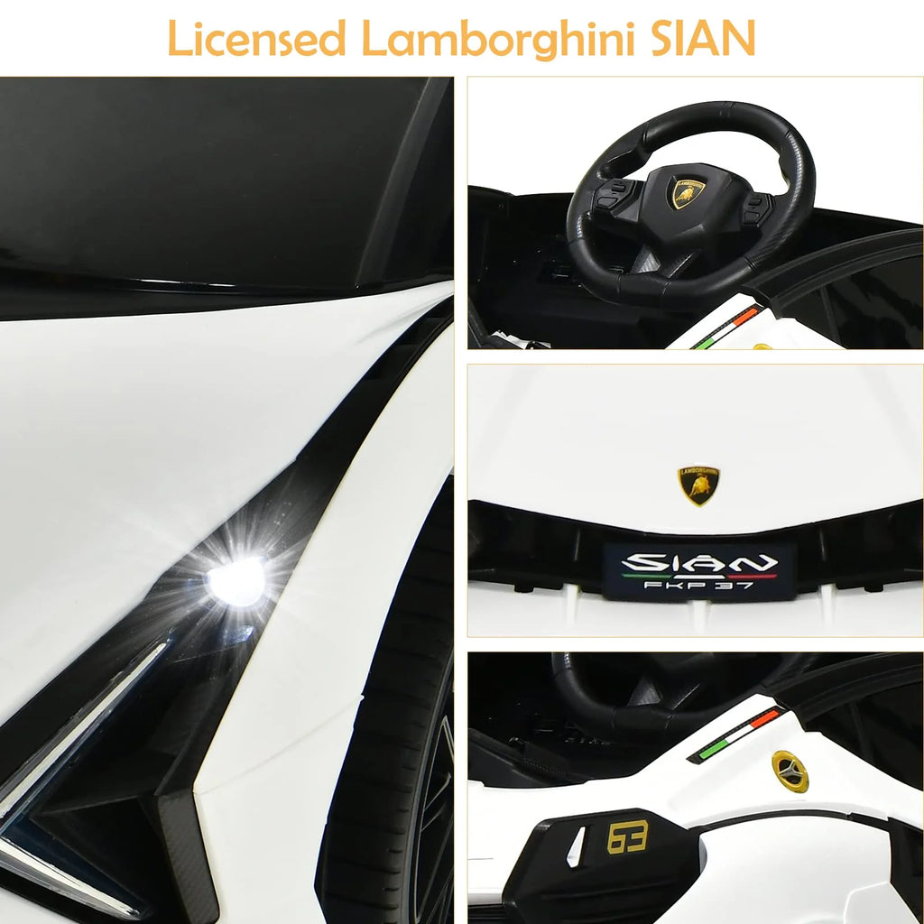 Lamborghini Licencjonowane Elektryczne z Zawieszeniem i Bluetooth