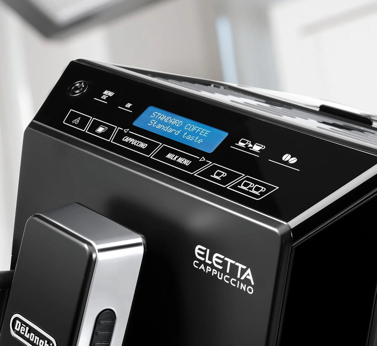 De'Longhi ECAM 44.666.B ELETTA Cappuccino, ECAM44.660.B, czarny połysk
