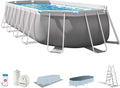 Intex 26798NP - Basen owalny stelażowy Intex Prism Frame 610x305x122 cm z pompą filtrującą