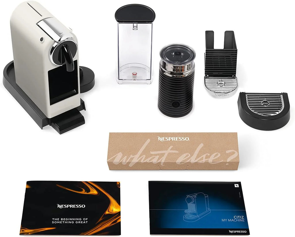 DeLonghi Nespresso Citiz EN267.WAE Ekspres do kawy na kapsułki, specjalny system ekstrakcji, 1710 W, 1 L, tworzywo sztuczne, biały