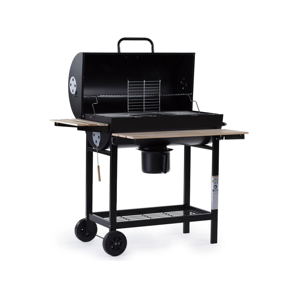 Grill węglowy "King" – 95 x 63 x 105 cm – czarny