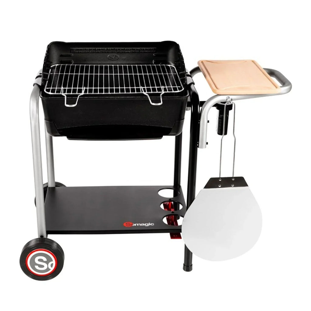 Grill Węglowy Roma Z Funkcją Pieczenia Pizzy