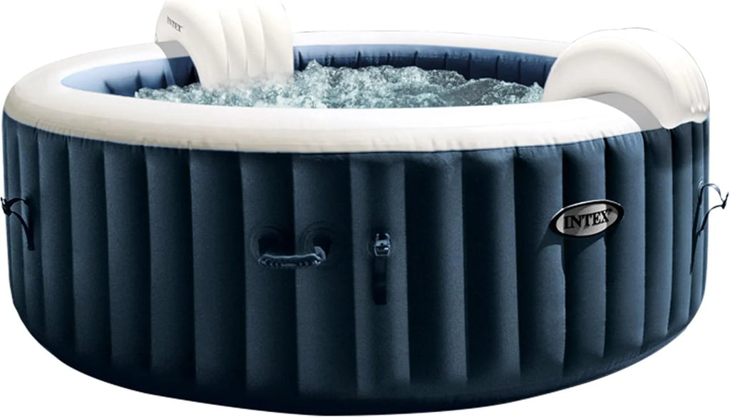 Intex SPA Dmuchane 4 Osobowe Bubble Massage Granatowe (55084)