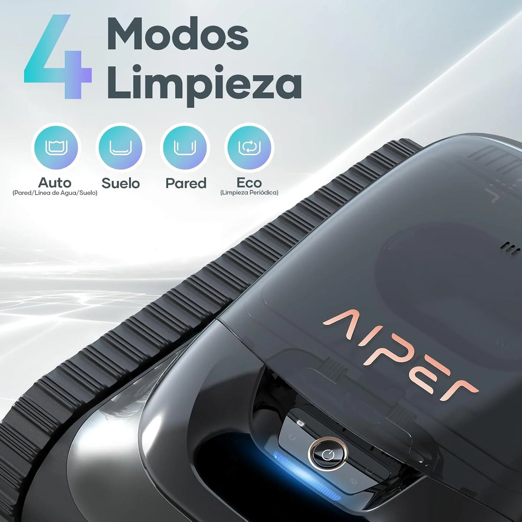 AIPER Scuba S1 2025 Robot basenowy do czyszczenia dna i ścian, odkurzacz basenowy z ulepszoną baterią 180 min, ultraprecyzyjną filtracją + aplikacja i OTA, do basenów o powierzchni do 150 m²