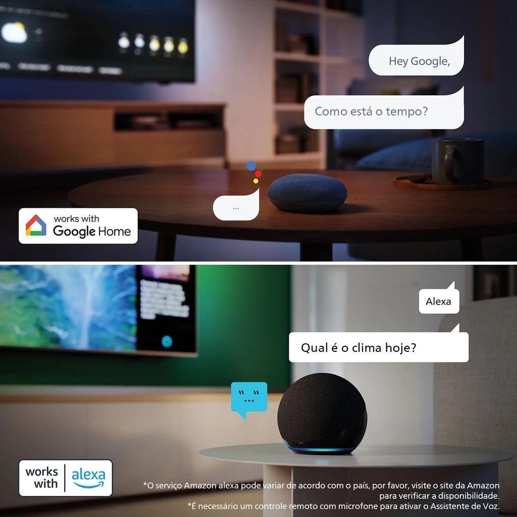 40PFS6000 HD LED Smart TV – Telewizor 40 cali z Pixel Plus, systemem Titan OS i dźwiękiem Dolby Digital – Działa z asystentami Alexa i Google Voice