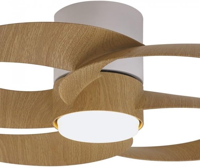 Wentylator sufitowy Rose drewniany LED 24W
