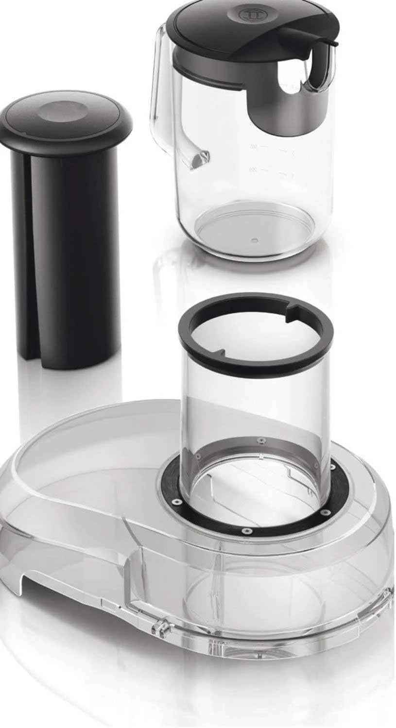 Bosch MES4000GB Blender, 1000 W, Pojemność 1,5 litra, 2 prędkości, Kolor czarny/stal/srebrny