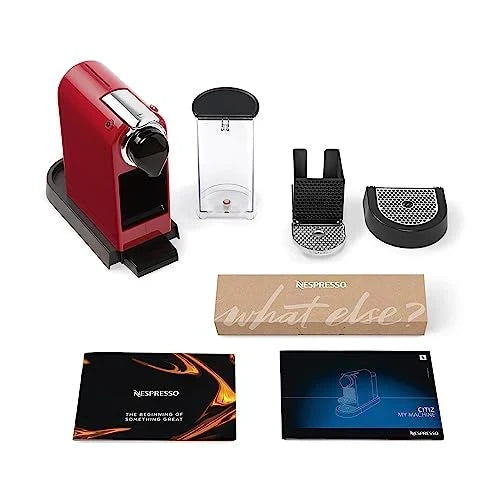 2025 Ekspres do kawy na kapsułki Krups Nespresso Pixie Redesign | Espresso i Lungo | Styl industrialny | Niskie zużycie energii | Automatyczne wyłączanie | Regulowana tacka | Kapsułki nadające się do recyklingu | Model XN306T
