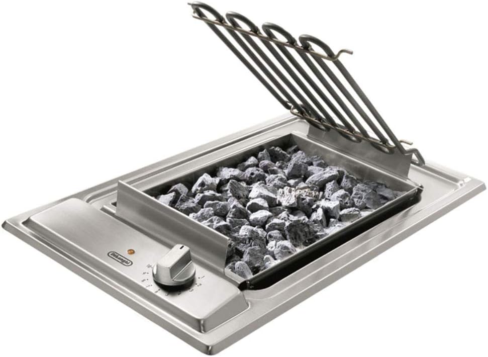 DeLonghi BQI 13-1 - Grill (2400 W, Grill, Elektryczny, Stół, Ruszt, Stal nierdzewna)