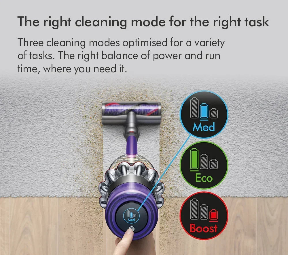 2026 Dyson V11 Extra Bezprzewodowy Odkurzacz Pionowy – Do 60 minut pracy – Wykończenie niklowo-czerwone