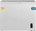 Zamrażarka skrzyniowa Cecotec Bolero CoolMarket Chest 249P, 249 l, biała. Kosz z uchwytami, elektroniczny panel LED, UltraContact D-Cool, podwójna funkcja, drzwi ZeroG (80º-30º), szybkie zamrażanie, kompaktowa.