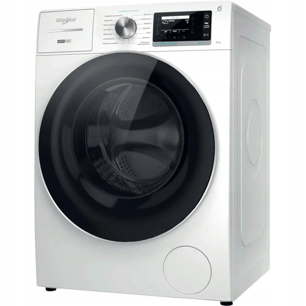 Whirlpool W8 99AD Silence PL washing machine 9kg 6th Sense AutoDose 60cm