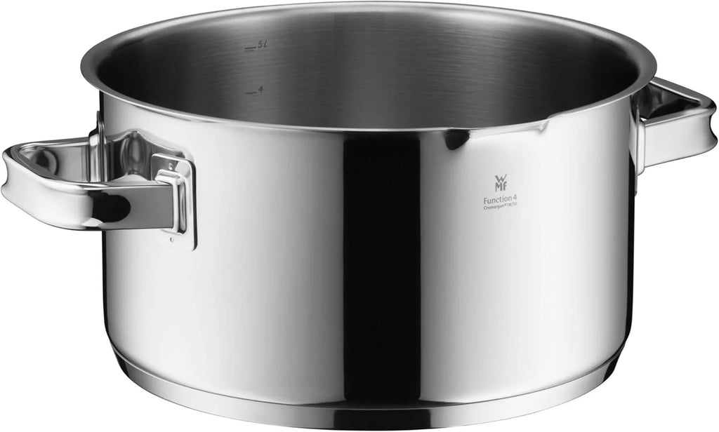 Wmf Function 4 Cookware Set, Metal, Silver, 5 Pieces