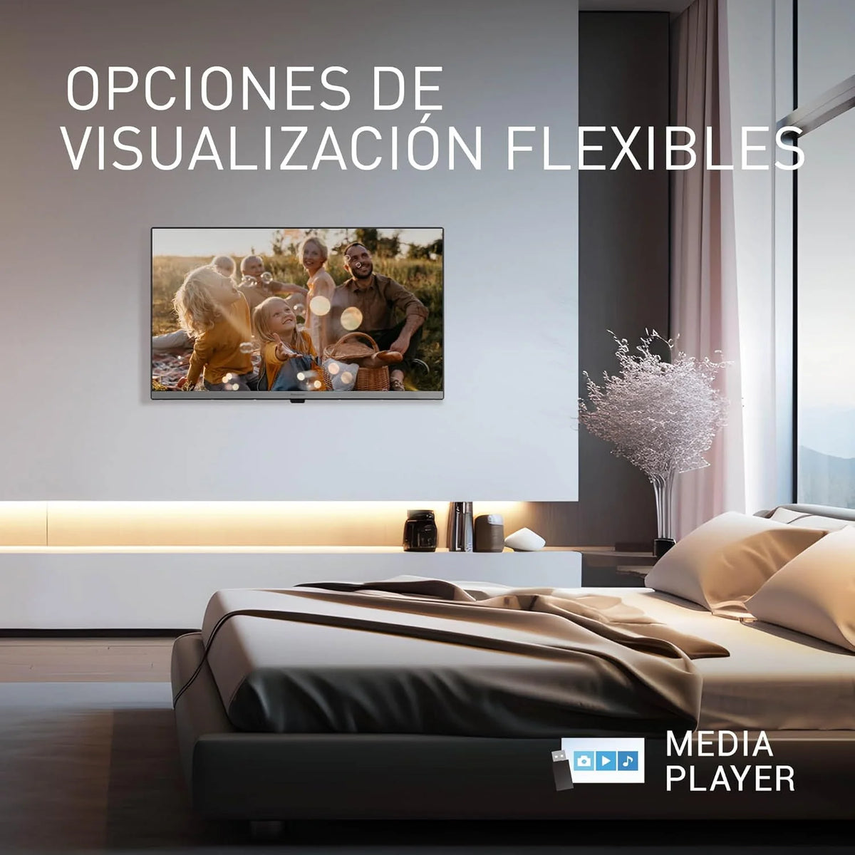 Panasonic TB-24S40AEZ, seria S40, 24-calowy telewizor Smart TV HD LED, 2024, TiVo, sterowanie głosowe Google i Alexa, tryb gry, odtwarzacz multimedialny, HDR, HDMI, WLAN, wyjątkowe wrażenia wizualne