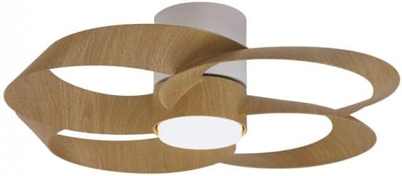 Wentylator sufitowy Rose drewniany LED 24W