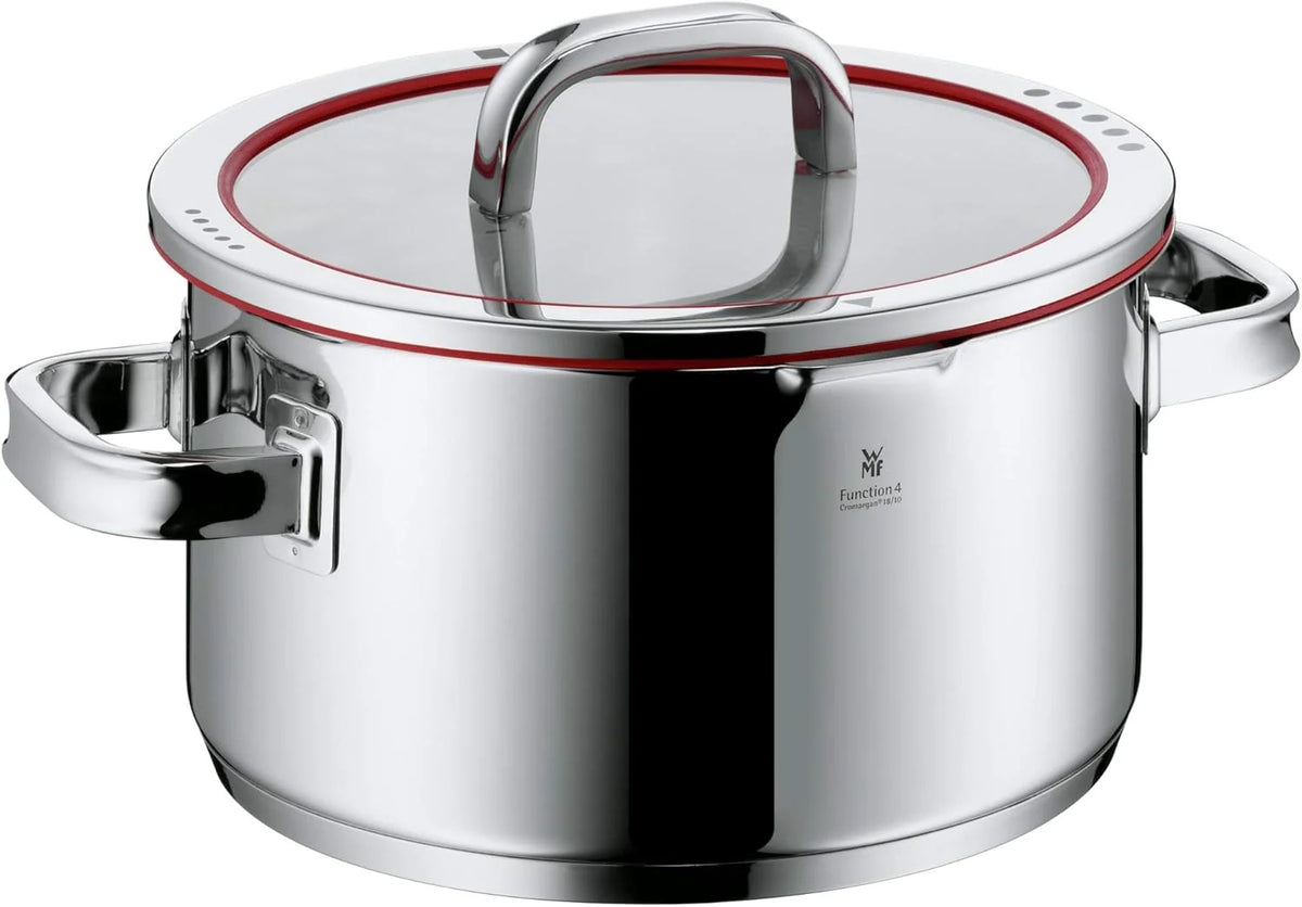 Wmf Function 4 Cookware Set, Metal, Silver, 5 Pieces