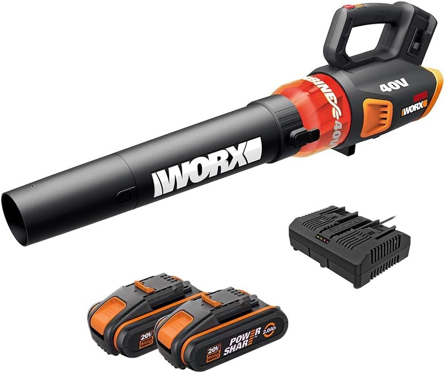 WORX WG584E Dmuchawa do liści 40V (220V) 145km/h, 40 V