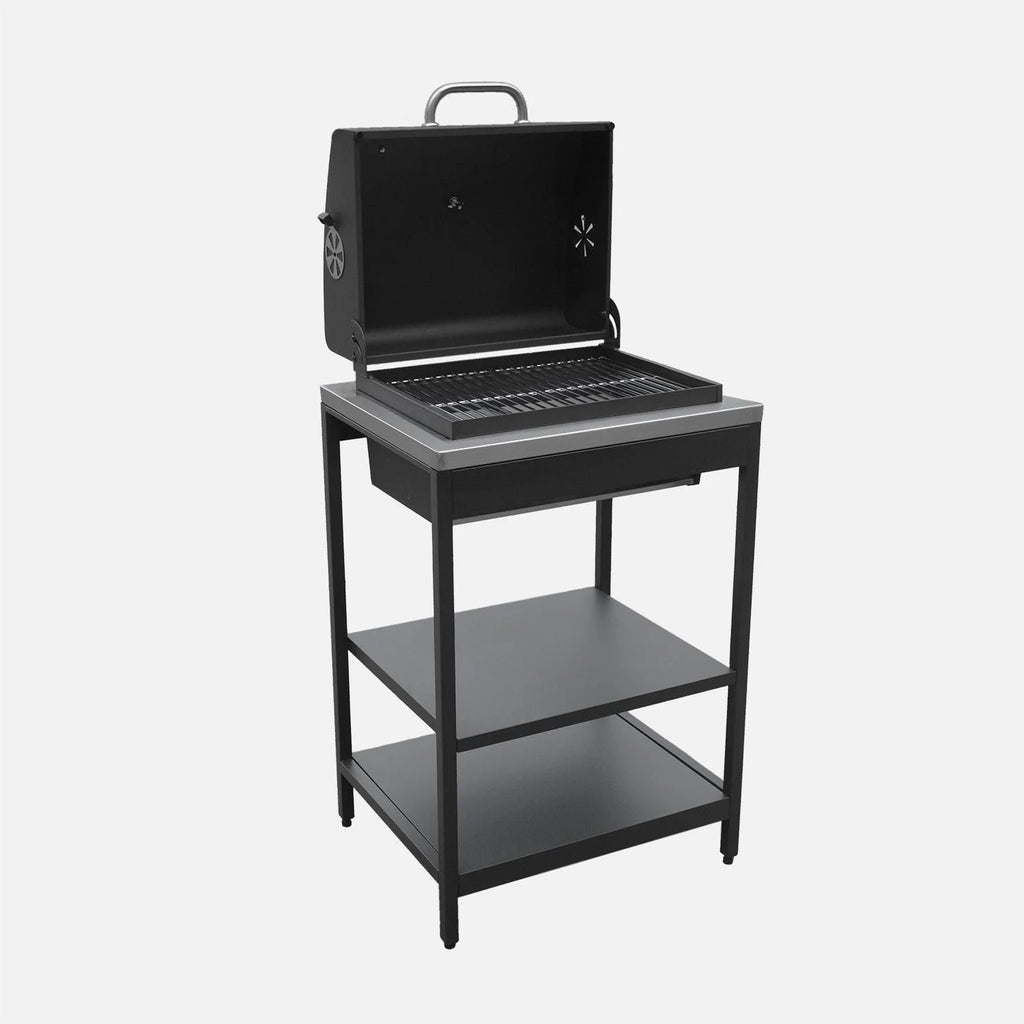 2 BBQ Grills Charcoal Stainless Steel Chrome Plated Grate