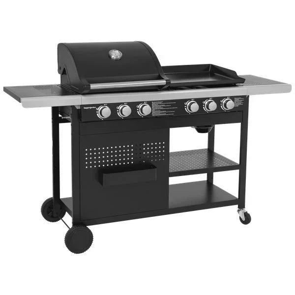 Grill gazowy Vesuvio Duo – 3 palniki + płyta 3 palniki