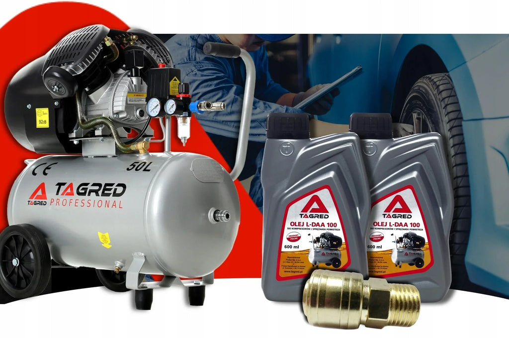 COMPRESSOR TAGRED 50L V2 SEPARATOR KIT + Oil HIGH QUALITY